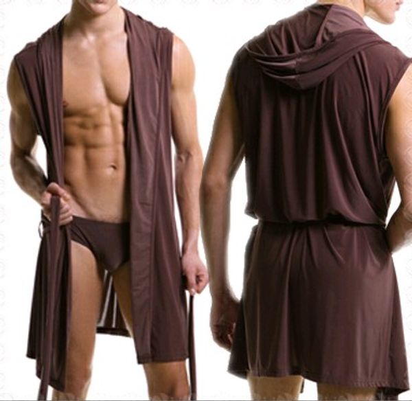 summer dress bath robe men pajamas sleepwear silk pijama hombre hooded bathrobe men bathing pyjamas 4color no brief, Black;brown
summer dress bath robe men pajamas sleepwear silk pijama hombre hooded bathrobe men bathing pyjamas 4color no brief, Black;brown