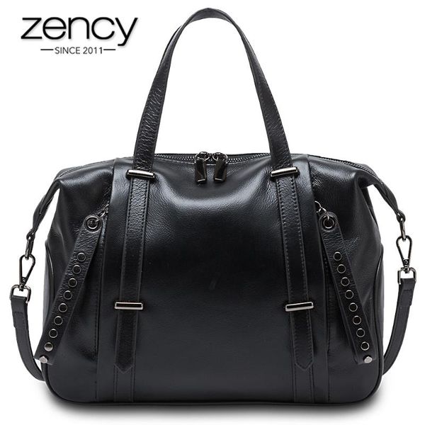 zency large capacity women tote handbag 100% genuine leather fashion lady shoulder bag crossbody bags black high quality
zency large capacity women tote handbag 100% genuine leather fashion lady shoulder bag crossbody bags black high quality