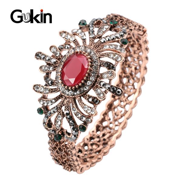 gukin boho jewelry crystal flowers vintage women's bracelets antique gold color bracelet wholesale 2020 new, Black
gukin boho jewelry crystal flowers vintage women's bracelets antique gold color bracelet wholesale 2020 new, Black