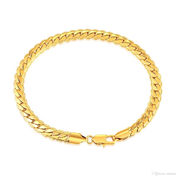 unique 18k gold plated 6.5mm/9.5mm width curb chain bracelet cuff wrist for men high polish perfect gift, Black
unique 18k gold plated 6.5mm/9.5mm width curb chain bracelet cuff wrist for men high polish perfect gift, Black