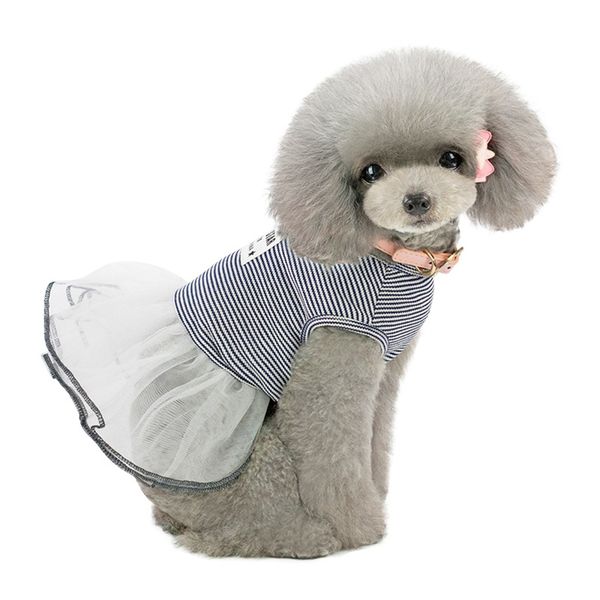 small and medium dogs cotton skirt pet spring summer korean stripes dress pet princess clothing wholesale
small and medium dogs cotton skirt pet spring summer korean stripes dress pet princess clothing wholesale