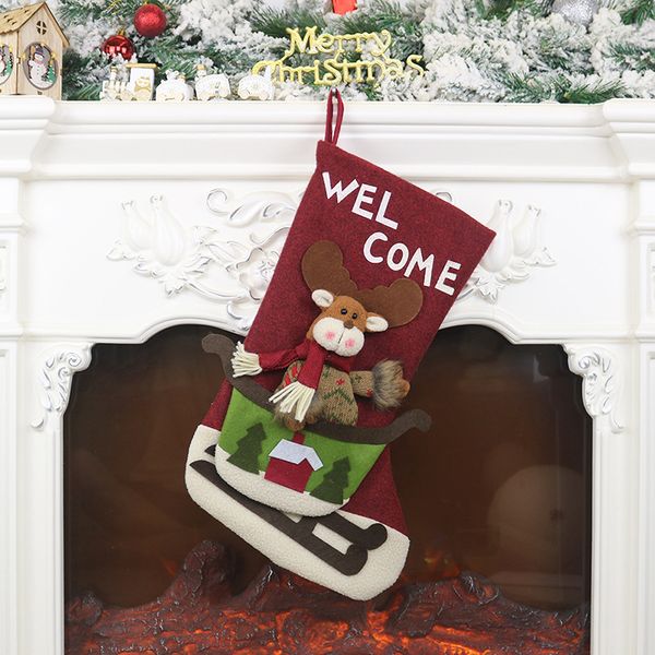 for christmas socks hanging gift candy bag hanging tree fashion home decoration 45.5 cm height
for christmas socks hanging gift candy bag hanging tree fashion home decoration 45.5 cm height