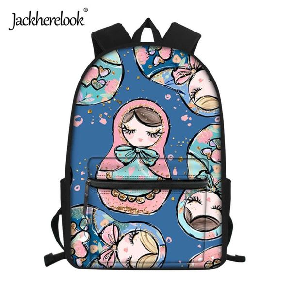 jackherelook cute russian doll pattern school shoulder bag for childrens large students school backpack daily lapbackpack
jackherelook cute russian doll pattern school shoulder bag for childrens large students school backpack daily lapbackpack