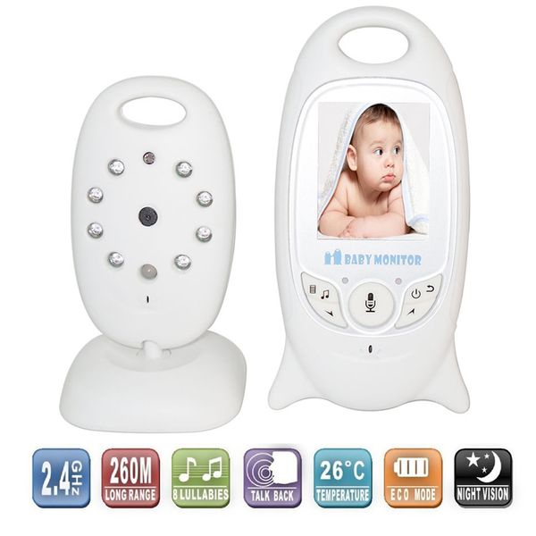2.4g wireless digital baby sleeping monitor 2inch color display night vision security two way talk temperature monitor vb601
2.4g wireless digital baby sleeping monitor 2inch color display night vision security two way talk temperature monitor vb601
