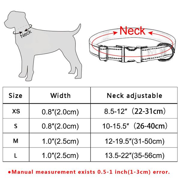 airuidog large nylon personalised dog collar name id custom engraved puppy dog collars xs
airuidog large nylon personalised dog collar name id custom engraved puppy dog collars xs
