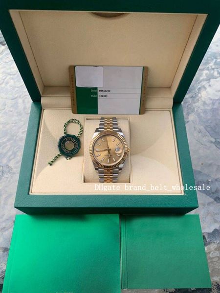 владелец магазина рекомендует роскошные datejust 41 мм 126334 116610 шампанское циферблат коробка и бумажная работа 2020 автоматические мужс, Slivery;brown
владелец магазина рекомендует роскошные datejust 41 мм 126334 116610 шампанское циферблат коробка и бумажная работа 2020 автоматические мужс, Slivery;brown