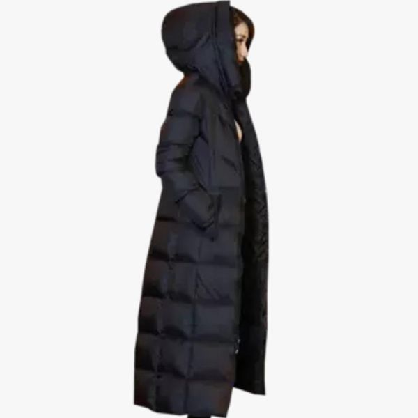 women slim long down coat winter jacket duck down hood warm fashion high quality, Black
women slim long down coat winter jacket duck down hood warm fashion high quality, Black