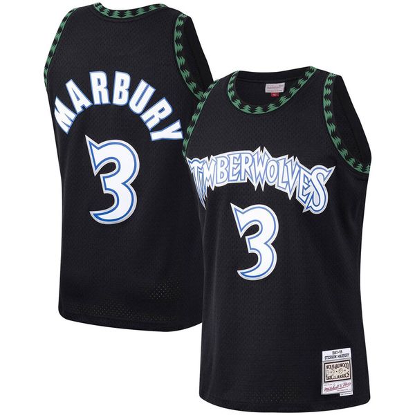 men minnesota timberwolves 3 stephon marbury mitchell & ness black 1997-98 hardwoods classics swingman player jersey, Black;red
men minnesota timberwolves 3 stephon marbury mitchell & ness black 1997-98 hardwoods classics swingman player jersey, Black;red