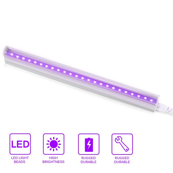 disinfection sterilize uv purple led tube light bar 5w t5 lamp lighting for fluorescent party stage light us/eu plug
disinfection sterilize uv purple led tube light bar 5w t5 lamp lighting for fluorescent party stage light us/eu plug