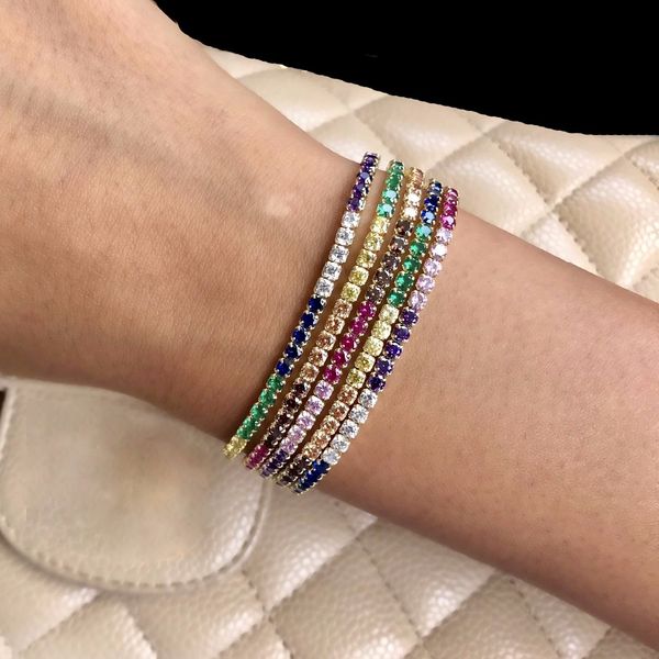 rainbow cz cuff bracelet for women adjust size silver gold color 2018 summer beach jewelry multicolor bracelet for wedding, Black
rainbow cz cuff bracelet for women adjust size silver gold color 2018 summer beach jewelry multicolor bracelet for wedding, Black