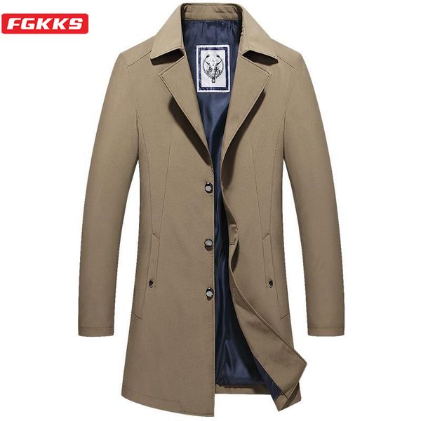 fgkks british style mens trench coats solid long coat vintage men fall long coats double collar jackets oversize trench man, Tan;black
fgkks british style mens trench coats solid long coat vintage men fall long coats double collar jackets oversize trench man, Tan;black