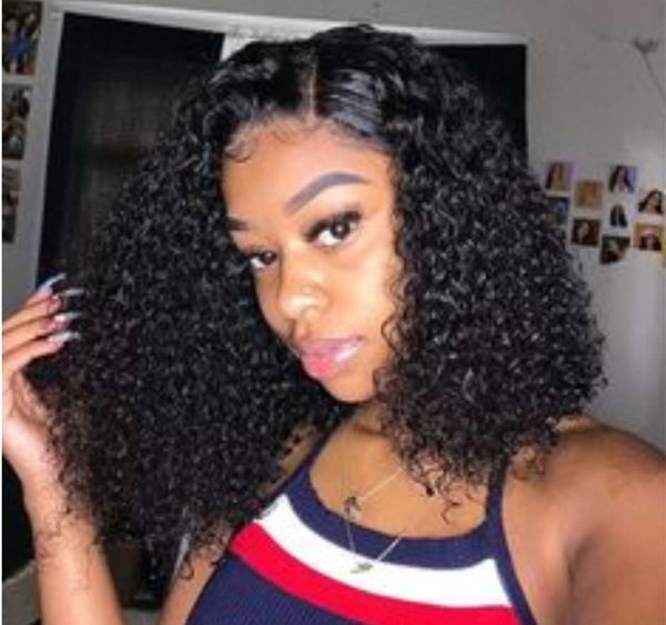 curly bob transparent lace front human wigs short pixie cut virgin hair for black women deep water wave wig 130%density diva1, Black;brown
curly bob transparent lace front human wigs short pixie cut virgin hair for black women deep water wave wig 130%density diva1, Black;brown