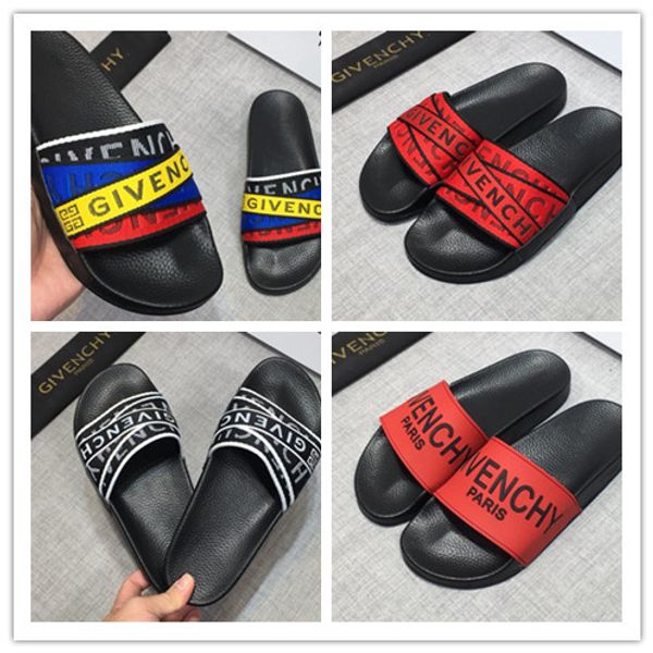 18ss rubber slide sandal floral brocade men slipper gear bottoms flip flops women striped beach causal slipper with box, Black
18ss rubber slide sandal floral brocade men slipper gear bottoms flip flops women striped beach causal slipper with box, Black