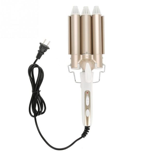 new 3 rows hair curler with anti-scald hadle ceramic temperature adjustable triple pipe hair curler curling iron styling tool
new 3 rows hair curler with anti-scald hadle ceramic temperature adjustable triple pipe hair curler curling iron styling tool