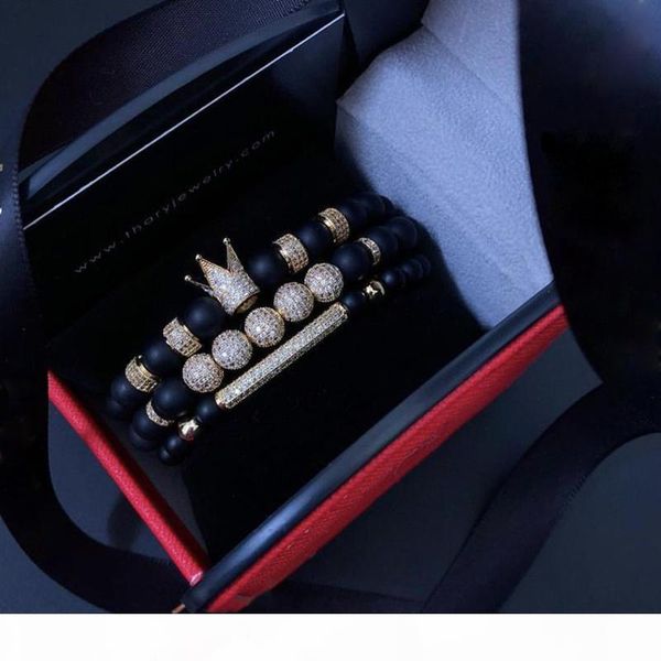 men bracelet 3pcs set uxury fashion crown charm bracelet natural stone for women and mens pulseras masculina for women bracelets, Golden;silver
men bracelet 3pcs set uxury fashion crown charm bracelet natural stone for women and mens pulseras masculina for women bracelets, Golden;silver