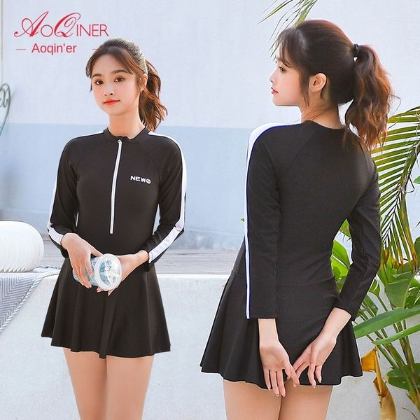 high-end цельный купальник женский консервативный живот-покрытие тонкий ins стиль плоский угол юбка купальник 056154, White;black
high-end цельный купальник женский консервативный живот-покрытие тонкий ins стиль плоский угол юбка купальник 056154, White;black