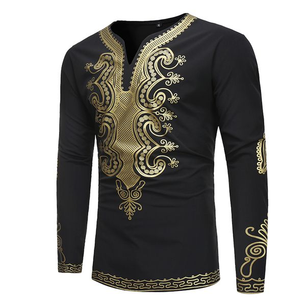 svitania summer men fashion african clothing africa dress golden print long sleeve t shirt for men size -3xl, Red
svitania summer men fashion african clothing africa dress golden print long sleeve t shirt for men size -3xl, Red