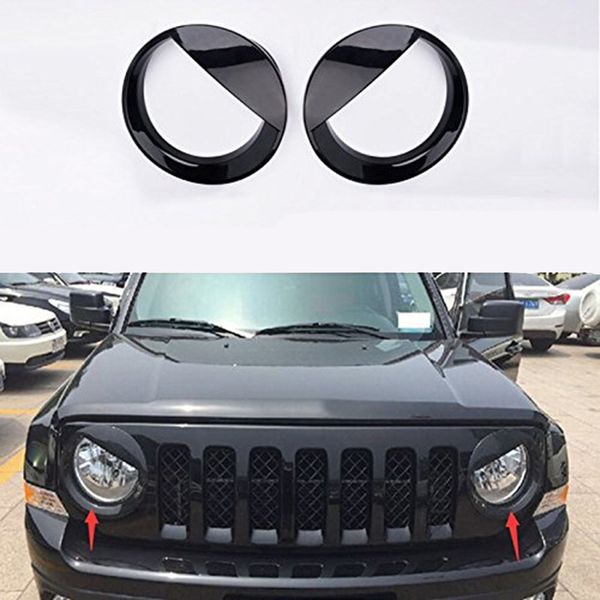 pair car front light headlight trim cover protective ring conversion kit 
pair car front light headlight trim cover protective ring conversion kit