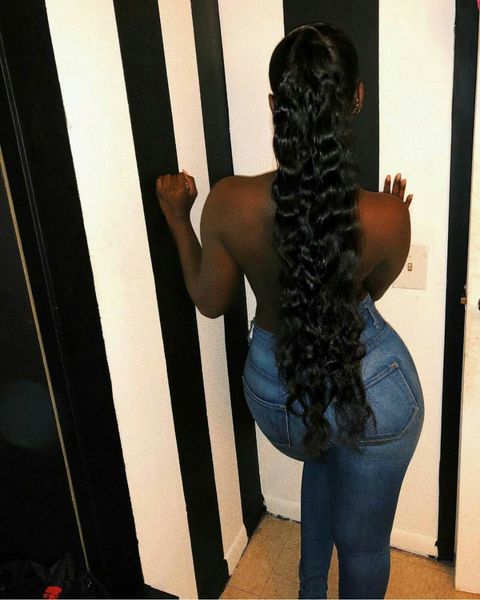 long curly drawstring ponytail hair extension clip in human hair ponytail drawstring remy hairpiece natural color dyeable 160g 24inch, Black
long curly drawstring ponytail hair extension clip in human hair ponytail drawstring remy hairpiece natural color dyeable 160g 24inch, Black