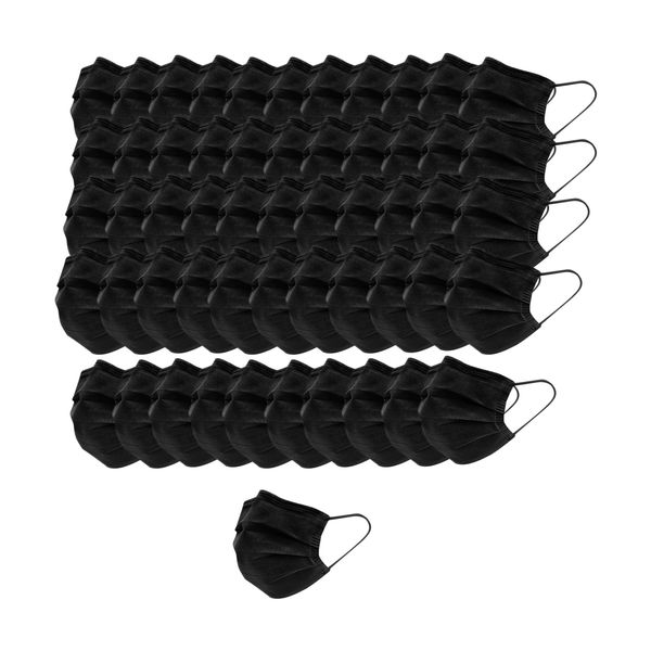 disposable non woven anti-haze protective mouth mask dustproof mask 50pcs