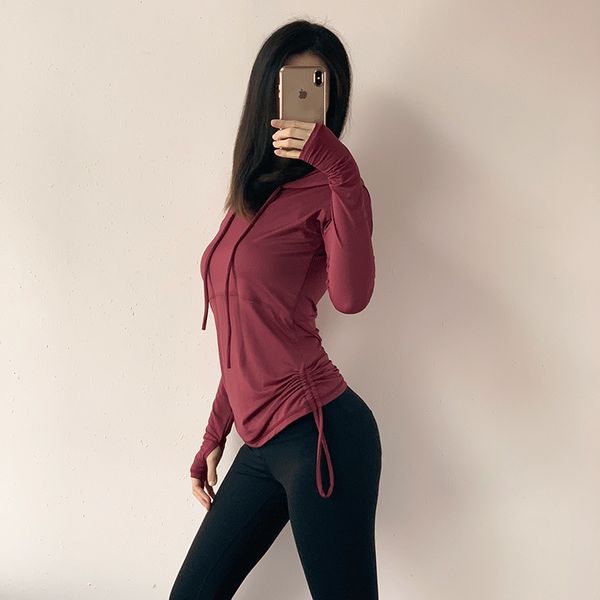 running jackets women autumn winter jacket hoodie sportswear sport female long sleeve quick dry sweater yoga fitness clothing, Black;red 
running jackets women autumn winter jacket hoodie sportswear sport female long sleeve quick dry sweater yoga fitness clothing, Black;red