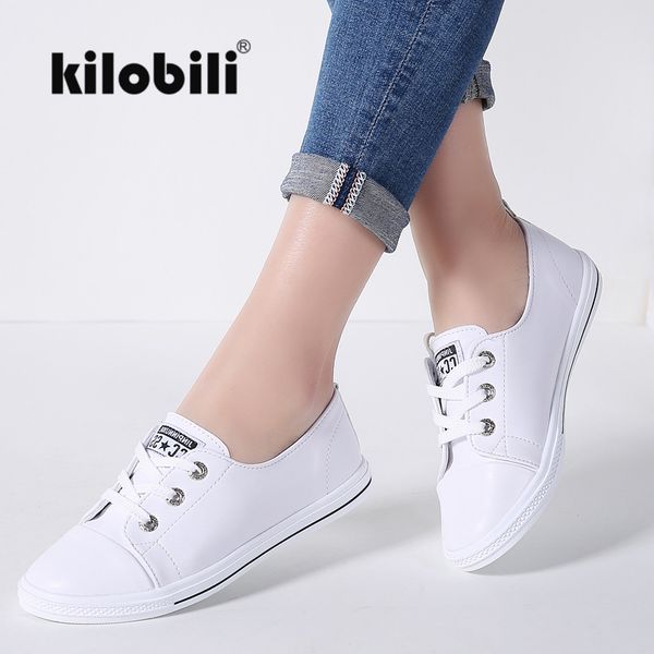 kilobili 2018 spring women flats ladies lace up ballet flats loafers leather shoes women casual boat shoes ladies white sneaker, Black
kilobili 2018 spring women flats ladies lace up ballet flats loafers leather shoes women casual boat shoes ladies white sneaker, Black