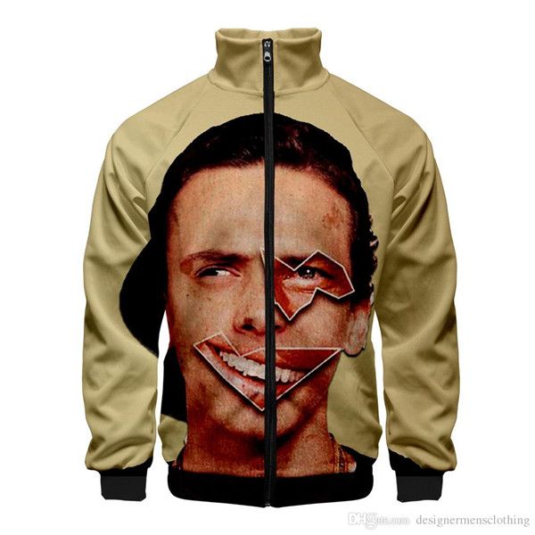mens 3d digital printed jacket logic autumn stand collar long sleeve homme coats fashion zipper fly male clothing, Black;brown 
mens 3d digital printed jacket logic autumn stand collar long sleeve homme coats fashion zipper fly male clothing, Black;brown