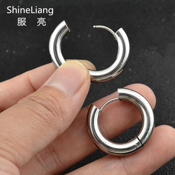 hoop earrings for men women small round circle stainless steel rings ear fashion jewelry brand wholesale do not fade versatile, Golden;silver
hoop earrings for men women small round circle stainless steel rings ear fashion jewelry brand wholesale do not fade versatile, Golden;silver