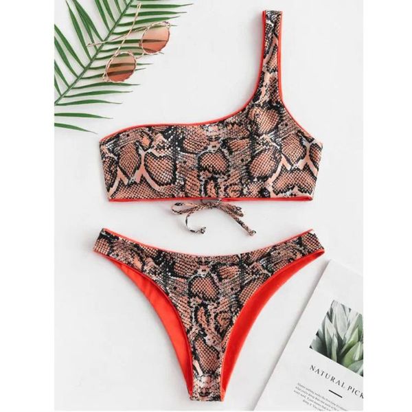 swimwear 2020 snake women's two piece print split swimsuit bikini swimsuit beachwear banador summer party wear#25
swimwear 2020 snake women's two piece print split swimsuit bikini swimsuit beachwear banador summer party wear#25