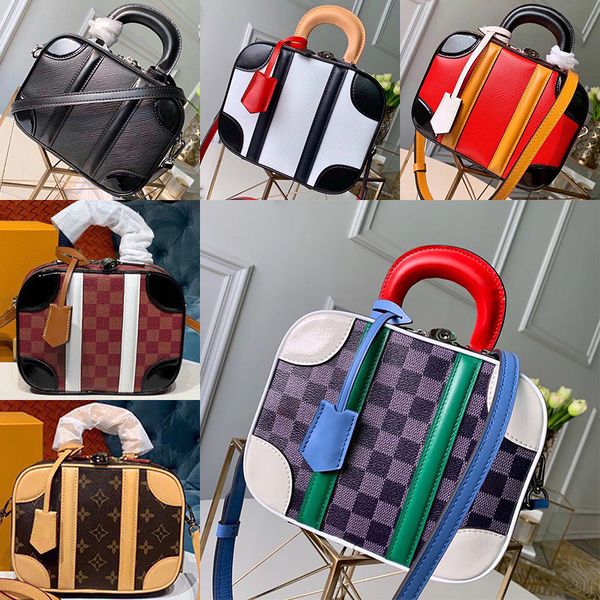 5a mini luggage m44581 shoulder handbag monogrram canvas messenger bag vvn cowhide commuter bag leather crossbody bags with box, Black
5a mini luggage m44581 shoulder handbag monogrram canvas messenger bag vvn cowhide commuter bag leather crossbody bags with box, Black