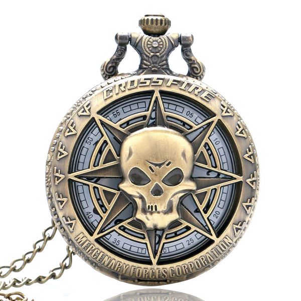steampunk hollow out watches skull case vintage bronze quartz pocket watch for men women necklace chain gift, Slivery;golden
steampunk hollow out watches skull case vintage bronze quartz pocket watch for men women necklace chain gift, Slivery;golden