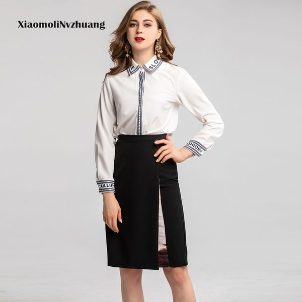xiaomoli fashionable two-piece skirt style shirt with thin collar two-piece skirt dress new in autumn 2020, White
xiaomoli fashionable two-piece skirt style shirt with thin collar two-piece skirt dress new in autumn 2020, White