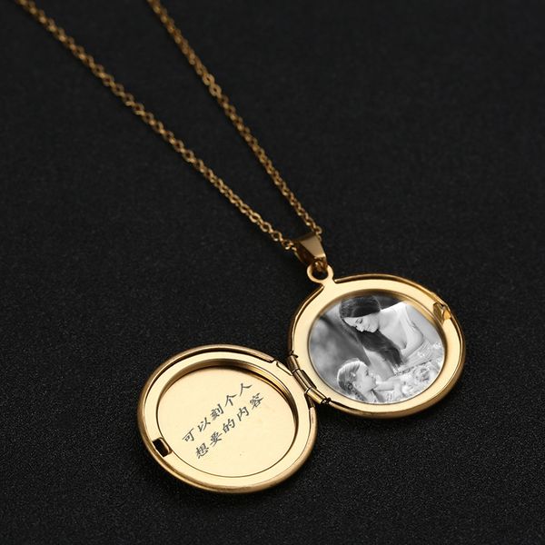 women's circle locket necklace: stainless steel p pendant, opens for keepsake storage in gold & silver - stylish jewelry accessory
women's circle locket necklace: stainless steel p pendant, opens for keepsake storage in gold & silver - stylish jewelry accessory