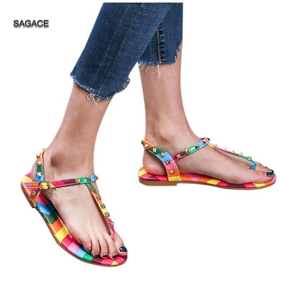 sagace outdoor rivet flat anti-slip slippers casual beach sandals large size shoe fashion female slides summer shoes sandalias
sagace outdoor rivet flat anti-slip slippers casual beach sandals large size shoe fashion female slides summer shoes sandalias
