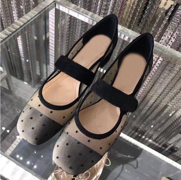 summer new have logo mary jane single shoes mesh polka dot shoes female high heels square head heels black breathable lace sandals
summer new have logo mary jane single shoes mesh polka dot shoes female high heels square head heels black breathable lace sandals