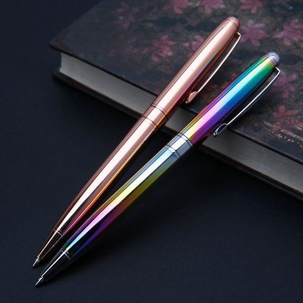2019 new luxury metal ballpoint pen business office medium nib black ink pens writing school supplies stationery, Blue;orange
2019 new luxury metal ballpoint pen business office medium nib black ink pens writing school supplies stationery, Blue;orange