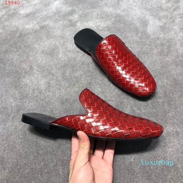 leisure men's shoes both inner outer are imported cowhide comfortable breathe y men's fashion slippers, Black
leisure men's shoes both inner outer are imported cowhide comfortable breathe y men's fashion slippers, Black