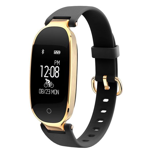 bluetooth smart watch sports bracelet women wristband with heart rate monitor fitness tracker pedometer valentines day gifts, Slivery;brown
bluetooth smart watch sports bracelet women wristband with heart rate monitor fitness tracker pedometer valentines day gifts, Slivery;brown
