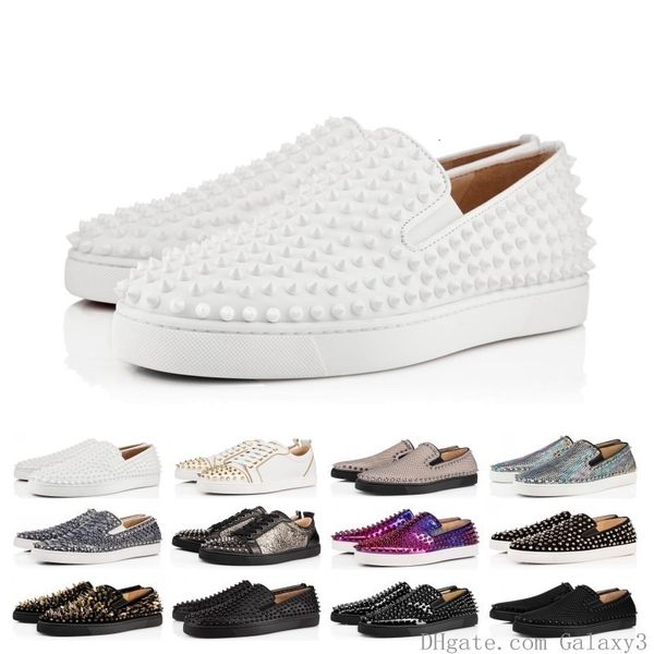 sale designer shoes studded spikes flats shoes red bottoms shoes luxury mens womens party genuine leather sneakers size 36-46
sale designer shoes studded spikes flats shoes red bottoms shoes luxury mens womens party genuine leather sneakers size 36-46