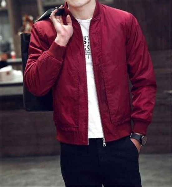 men's jackets thin bomber for spring and fall 2021 drab red baseball bodice, Black;brown
men's jackets thin bomber for spring and fall 2021 drab red baseball bodice, Black;brown