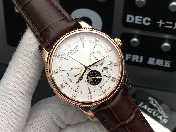luxury bezel mens mechanical stainless steel automatic movement watch designer sports self-wind men watches wristwatches btime rolex, Black;white
luxury bezel mens mechanical stainless steel automatic movement watch designer sports self-wind men watches wristwatches btime rolex, Black;white