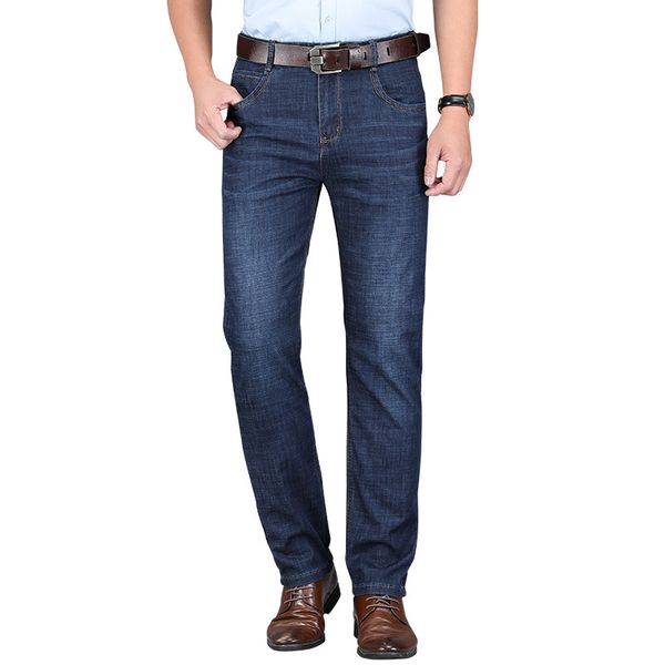 foreign trade spring fashion slim fit jeans elasticity business fashion straight-leg pants youth versatile long pants, Blue
foreign trade spring fashion slim fit jeans elasticity business fashion straight-leg pants youth versatile long pants, Blue
