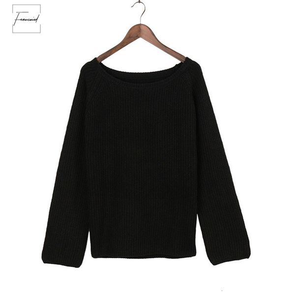 sweaters fashion women clothing loose casual solid pullovers knitwear autumn winter sweater ladies colors 7 jumper, White;black
sweaters fashion women clothing loose casual solid pullovers knitwear autumn winter sweater ladies colors 7 jumper, White;black