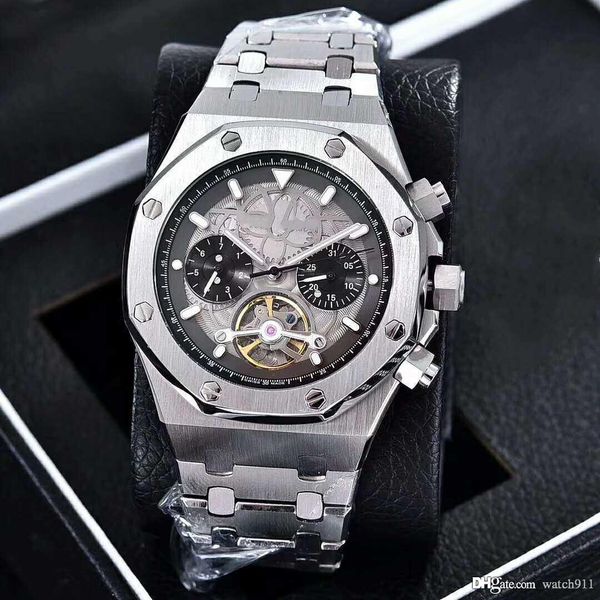 ff men 42mm luxury multifunctional automatic mechanical watch with flywheel, luminous fashion automatic mechanical watch, Slivery;brown
ff men 42mm luxury multifunctional automatic mechanical watch with flywheel, luminous fashion automatic mechanical watch, Slivery;brown