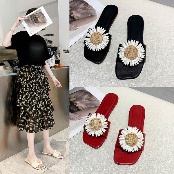 casual women outdoor flats little daisy flower beach shoes flip flops women slippers sandal female beach flip flops big size, Black
casual women outdoor flats little daisy flower beach shoes flip flops women slippers sandal female beach flip flops big size, Black