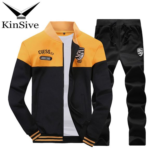 men sweat suits 2018 autumn brand clothes mens tracksuits sets jogger sporting hoodie jacket + pants two piece runway track suit, Gray
men sweat suits 2018 autumn brand clothes mens tracksuits sets jogger sporting hoodie jacket + pants two piece runway track suit, Gray