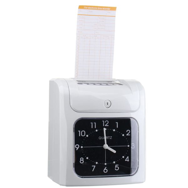 electronic employee analogue time recorder time clock with card time attendance machine
electronic employee analogue time recorder time clock with card time attendance machine