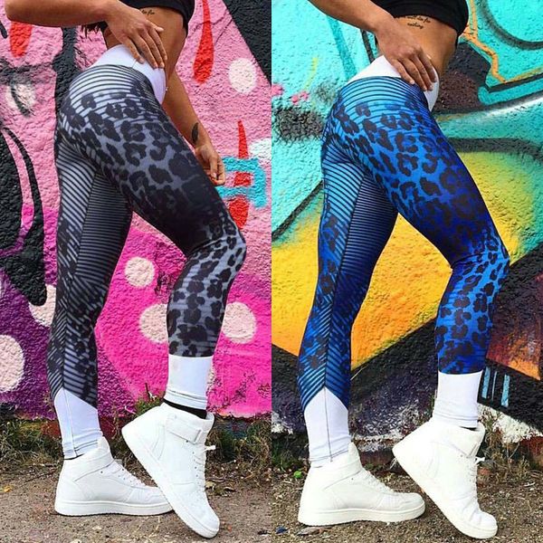 leopard striped women yoga pants leggings fitness hips tights workout training gym pencil trousers running track sportswear, White;red
leopard striped women yoga pants leggings fitness hips tights workout training gym pencil trousers running track sportswear, White;red