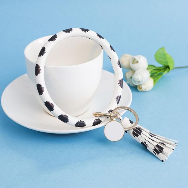 pu leather keychain bracelet keyring large wrist leather tassel new fashion multiful tassel key holder o key chain keychain #3, Silver
pu leather keychain bracelet keyring large wrist leather tassel new fashion multiful tassel key holder o key chain keychain #3, Silver