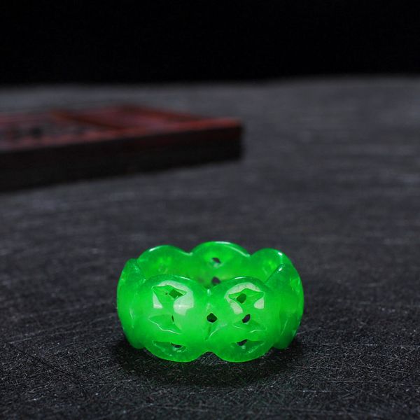 100% real green jade rings hollow carved brand ring jade stones for women jewellery emerald rings jadeite ring certificate, Golden;silver
100% real green jade rings hollow carved brand ring jade stones for women jewellery emerald rings jadeite ring certificate, Golden;silver